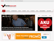 Tablet Screenshot of beritanusa.com